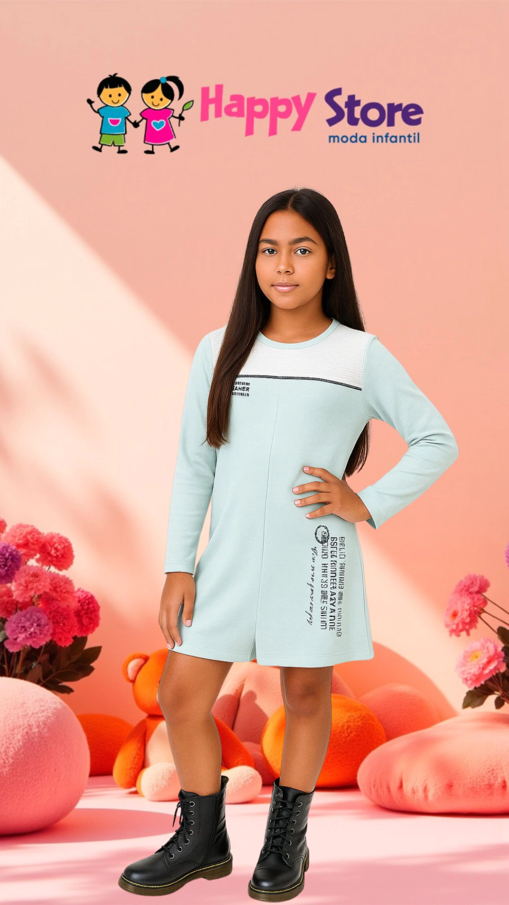 MACAQUINHO VIC VICK EM MOLETINHO JUST BE NICE (4771)