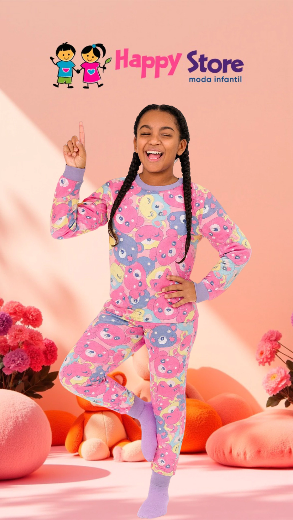 PIJAMA KAMYLUS DE URSINHOS FOFOS (8872)