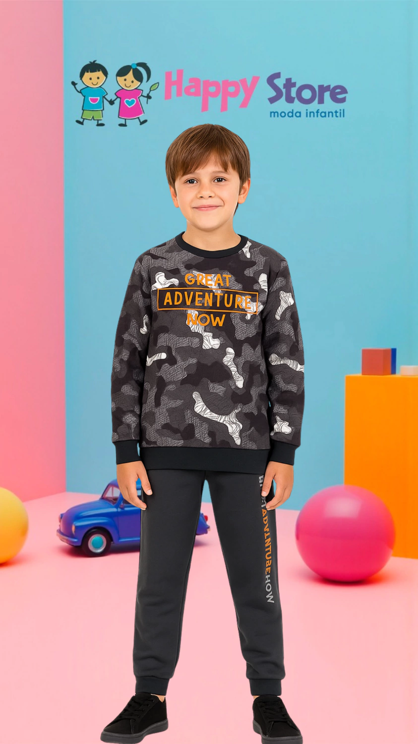 CONJ. MARLAN BL. GREAT ADVENTURE NOW / CÇ. MOLETOM (14067)