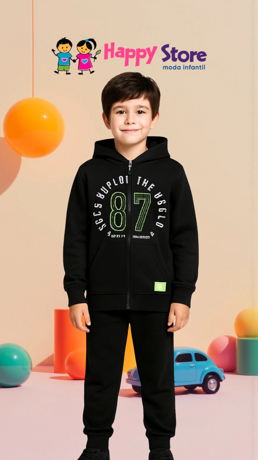 CONJ. MARLAN JAQUETA 89 EXPLORE CAPUZ / CÇ. MOLETOM (14082)