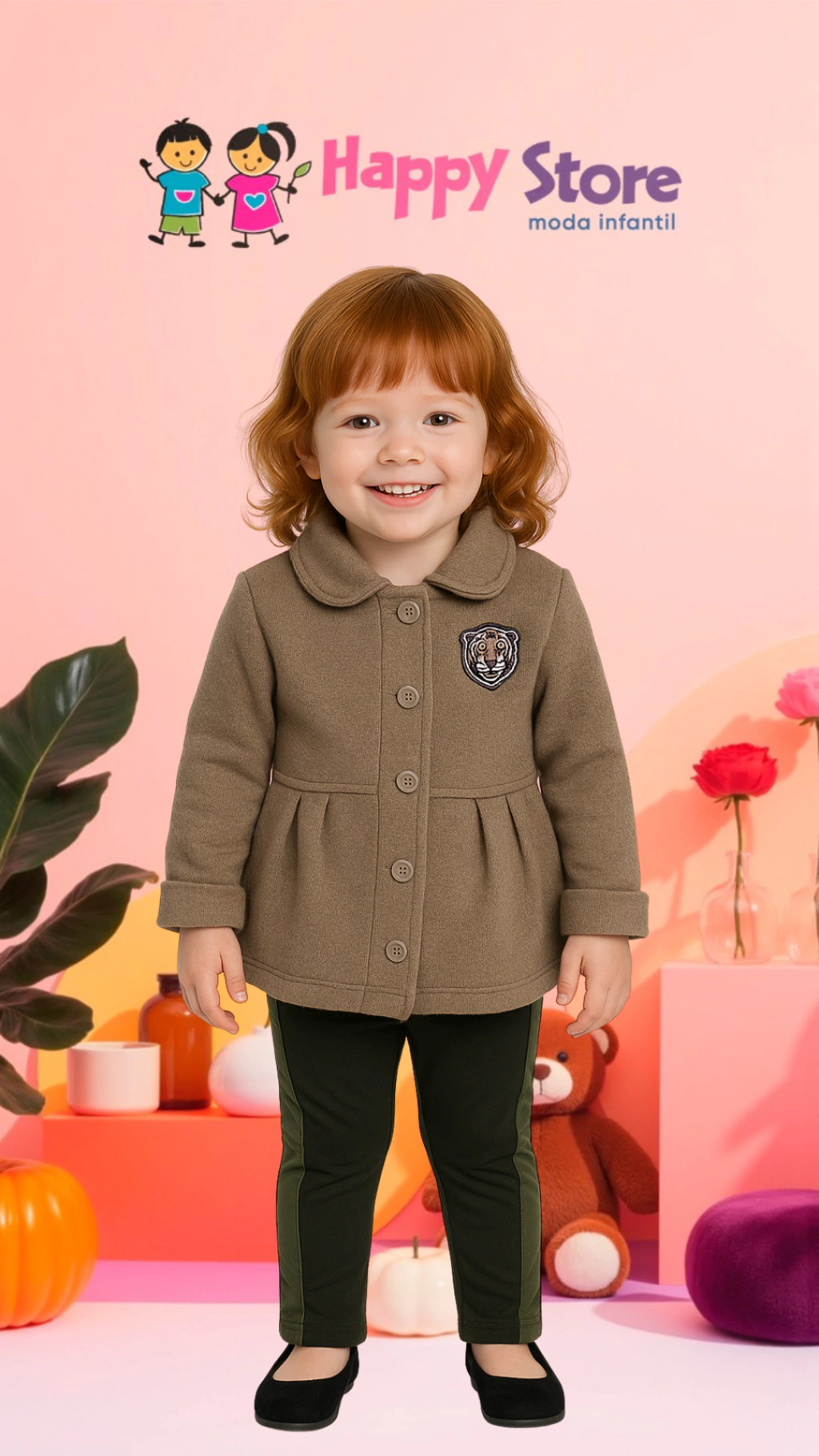 CONJ. ANGERÔ CASACO SOCIAL MOLETOM/ CÇ MOLETOM (14037)