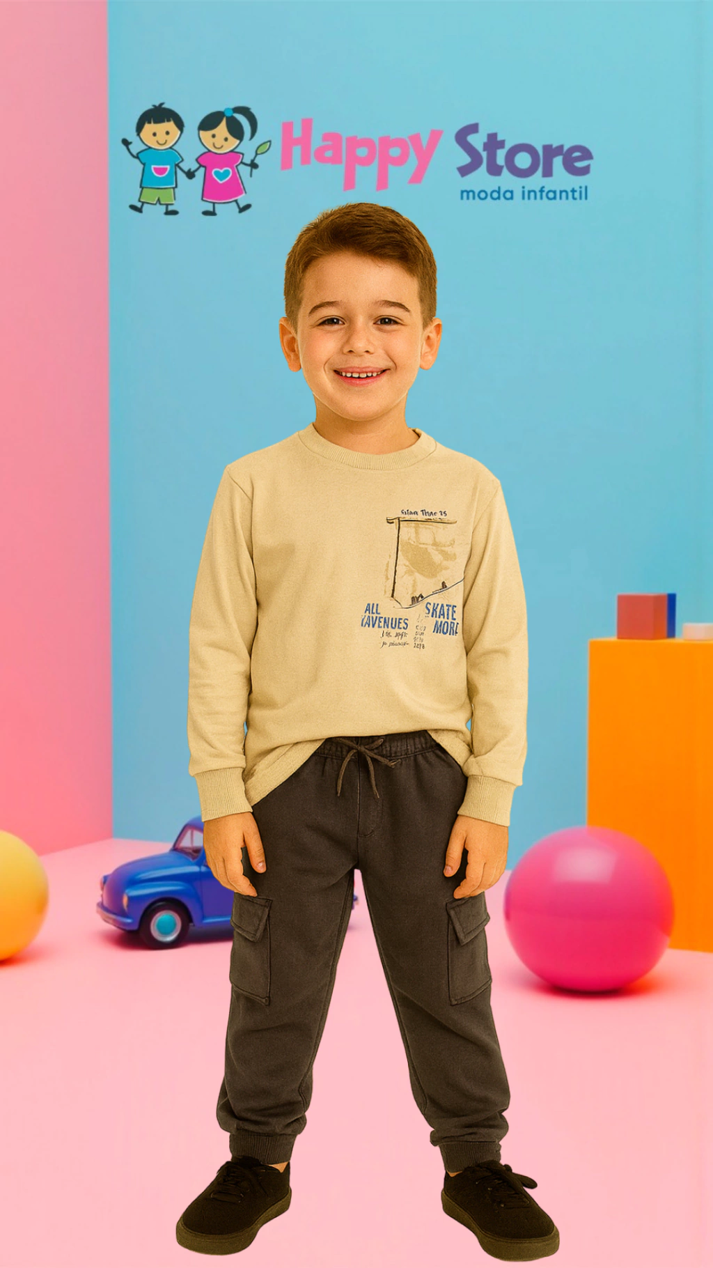 CONJ. ANGERÔ BL. LOS ANGELES/CÇ. MOLETOM (13750)