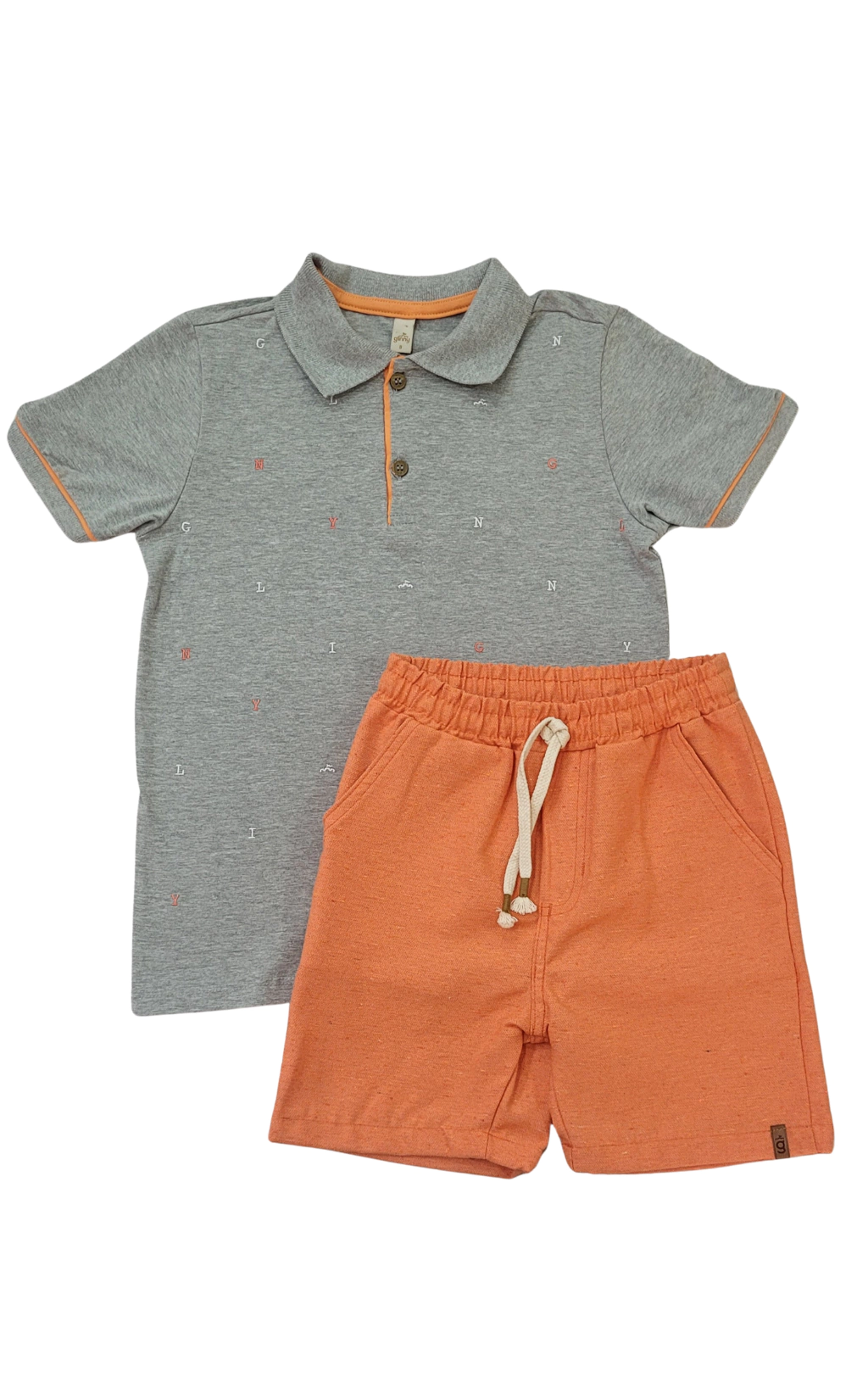 CONJ. GLINNY CM POLO/BERMUDA MOLETINHO (13210)