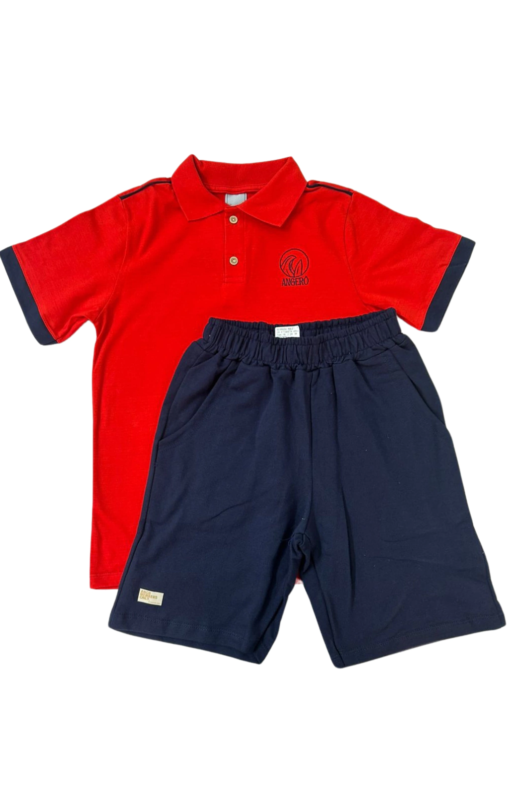 CONJ. ANGERÔ POLO/BERMUDA MOLETINHO (13304)