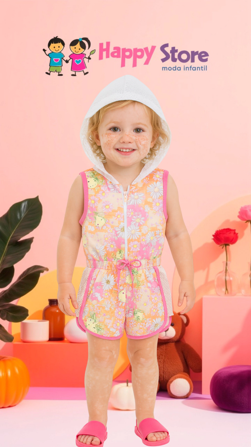 MACAQUINHO FLORAL KUKIÊ TELA (6737)