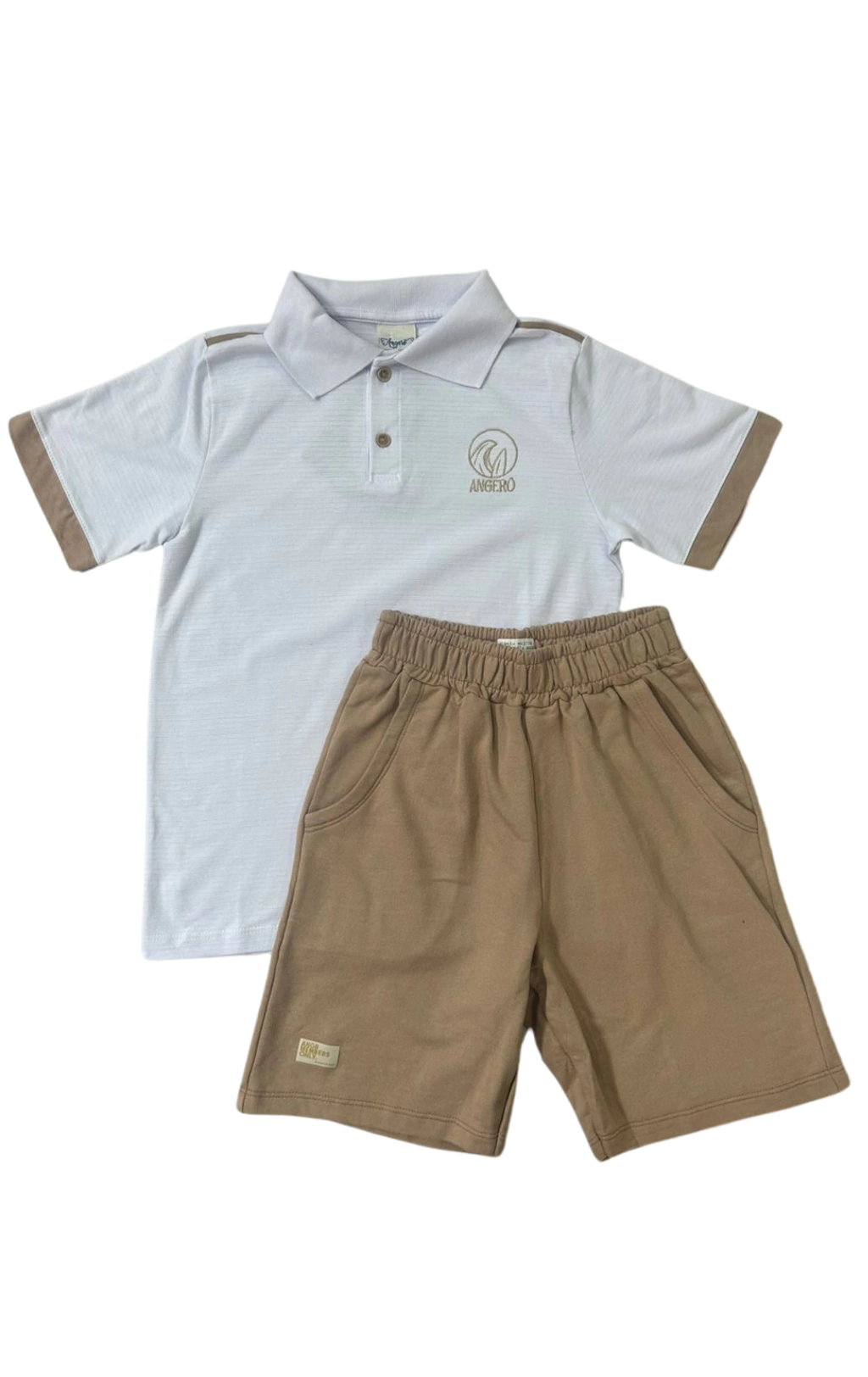 CONJ. ANGERÔ POLO/BERMUDA MOLETINHO (13303)