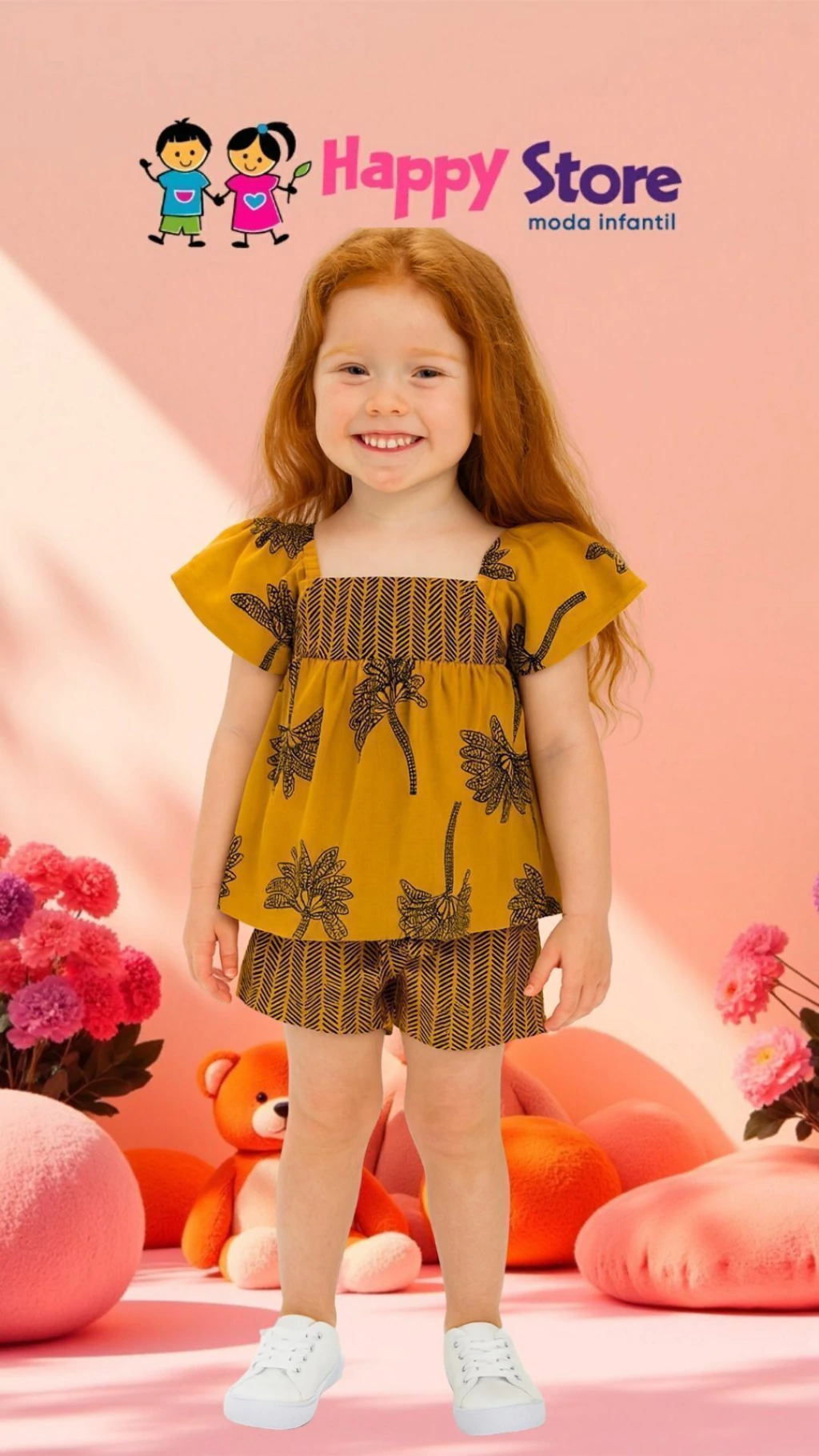 CONJ. NANAI BL. SILHUETA / SH ALGODÃO (14442)