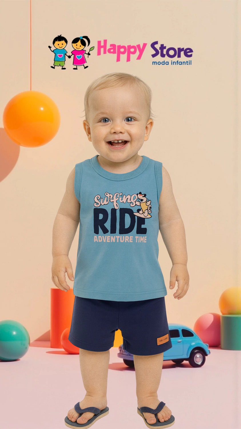 CONJ. MARLAN REGATA SURFING RIDE / SH MOLETINHO (14450)