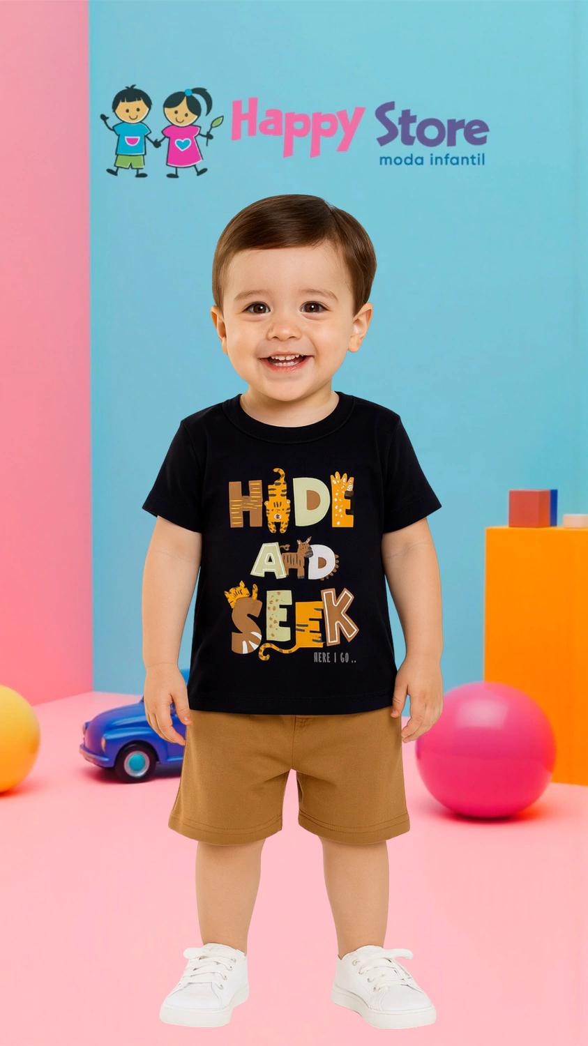 CONJ. BRANDILI BL. HIDE AND SEEK / SH MOLETINHO (14415)