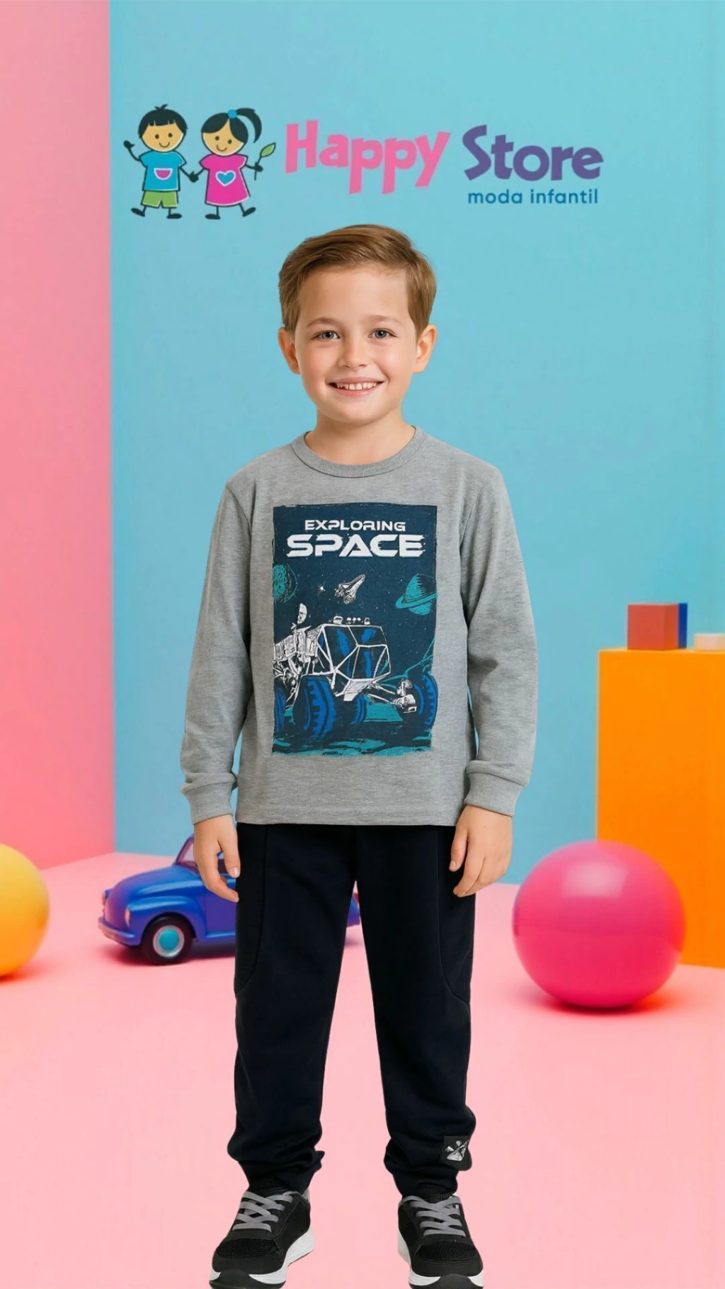 CONJ. MARLAN BL. EXPLORING SPACE /CÇ. MOLETOM (14246)