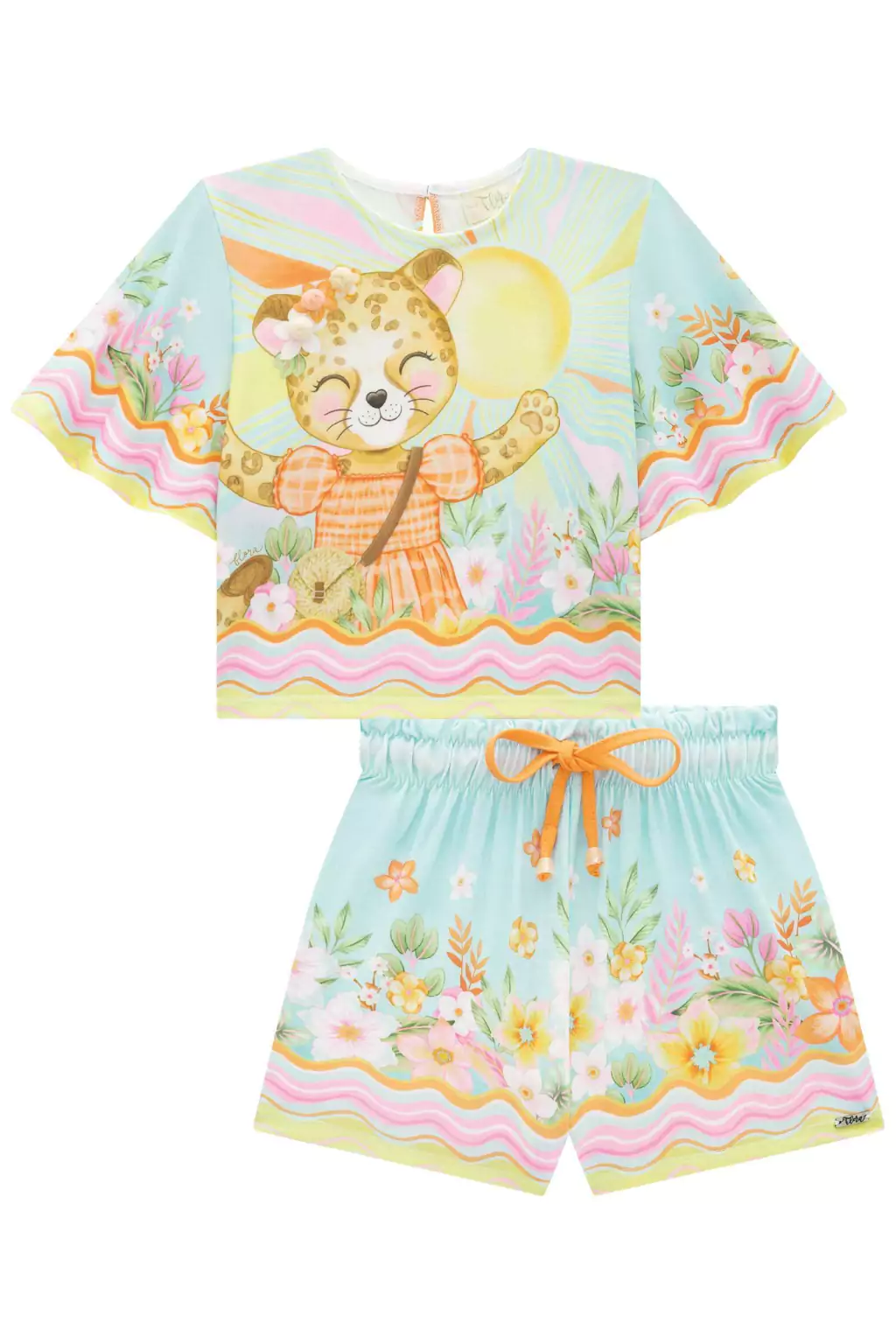 CONJ. INFANTI BL BOXY/SH FRESH (13015)