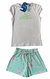 CONJ. MARLAN BL. BE ROMANTIC/SH CANELADO FLOWER (13325) - comprar online