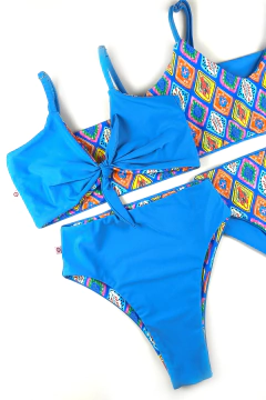 Conjunto Azul Lagosta