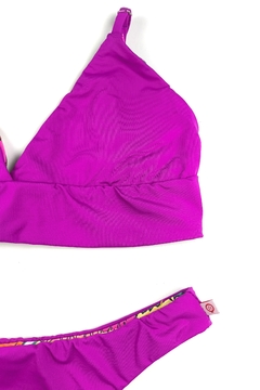 Biquíni Lilás Floral - comprar online