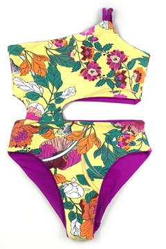 Body Lilás Floral na internet