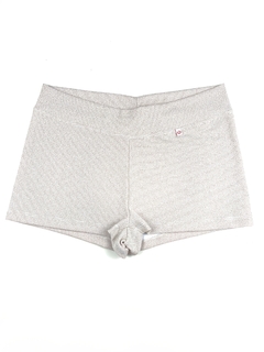 Short Branco Lurex - comprar online