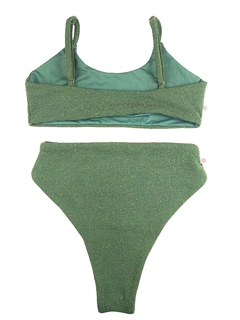 Conjunto Verde Lurex - Gabiroba