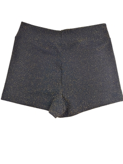 Short Preto Lurex - Gabiroba