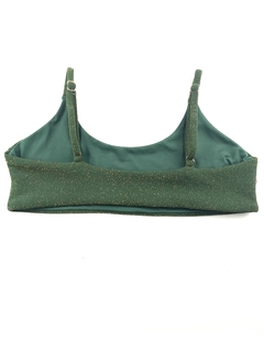 Top Básico Verde Lurex - Gabiroba