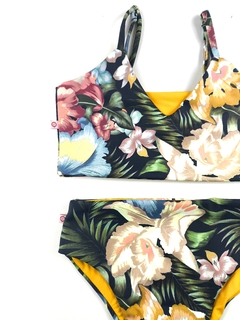 Imagem do Conjunto Floral Preto