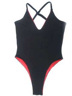 body-maio-dupla face-decote-preto-vermelho