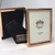 Marcador de lugar aço Rose Gold 6x9cm - casa em decor