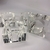 Conjunto 4 Aneis p/Guardanapo Cris Optico Esquare 5x3cm - comprar online