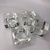 Conjunto 4 Aneis p/Guardanapo Cris Optico Esquare 5x3cm