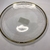Prato Raso Cristal Chumbo c/Borda Douradas Agate 26cm na internet