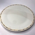 Prato para sobremesa em porcelana Lyor Bambu 18cm branco - casa em decor