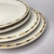 Prato Raso em Porcelana Bambu 27,5cm Branco Lyor - comprar online