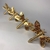 Kit Conjunto 4 Anéis Guardanapo Libélula Dourado Mesa na internet