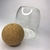 Pote de Vidro Borossilicato com Tampa Esfera Rolha 510ml - Lyor - comprar online