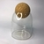 Pote de Vidro Borossilicato com Tampa Esfera Rolha 510ml - Lyor - casa em decor