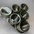 Conjunto 6 Porta Temperos Aço Inox Com Suporte Imantado