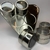 Conjunto 6 Porta Temperos Aço Inox Com Suporte Imantado - casa em decor