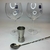 Kit De 04 Peças Para Gin Bohemia Authentic Inox Prata - comprar online