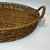 Bandeja Com Alça De Plástico Rattan 38cm - casa em decor
