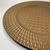 Sousplat Plástico Textura Rattan 33cm - ROJEMAC na internet
