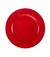 Sousplat de Plástico Vermelho 33cm
