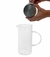 Jarra De Vidro Com Tampa De Bambu 750 Ml Oikos na internet