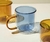 Caneca Dueto 350ml Com Parede Dupla De Vidro - Oikos Ambar - loja online