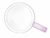 Conjunto 2 Canecas Lyor Vidro Rosa 350ml - comprar online