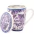 Caneca de Porcelana com Tampa e Filtro Roxa - 310ml - Lyor na internet