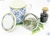 Caneca Com Tampa E Filtro De Porcelana Lisboa Azul 310Ml - Lyor - comprar online