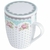 Caneca De Porcelana Com Tampa E Filtro 310 Ml - casa em decor
