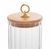 Porta Mantimento De Vidro Wolff Classic Com Tampa 1,150ml