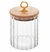 Porta Mantimento De Vidro Wolff Classic Com Tampa 550ml