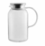 Jarra Vidro Borossilicato Tampa Inox Alça 1,8lt Bico Suco Agua Cha