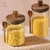 Porta Mantimentos Vidro/colher Taiga Tampa Em Bambu 800ml-dynasty - casa em decor